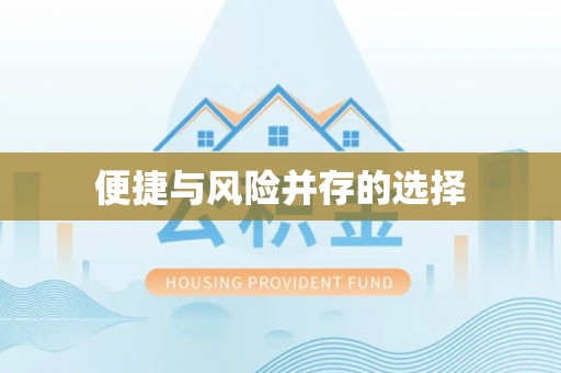红安便捷与风险并存的选择